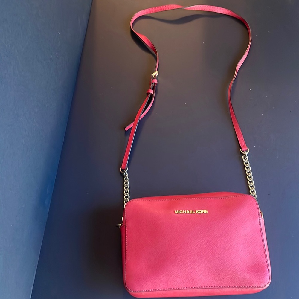 Michael Kors Small Leather Crossbody Bag